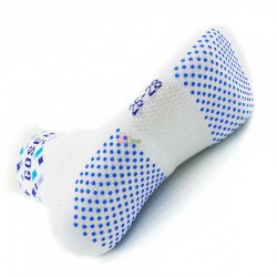 【GOSEN】GS-172符碼藍環狀包覆止滑粒男短襪(25~28cm)